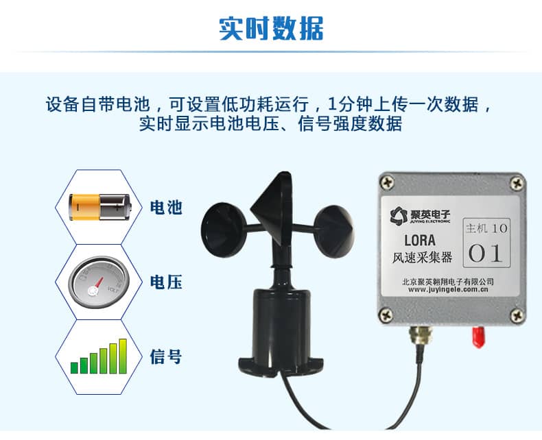 LORA風(fēng)速采集器