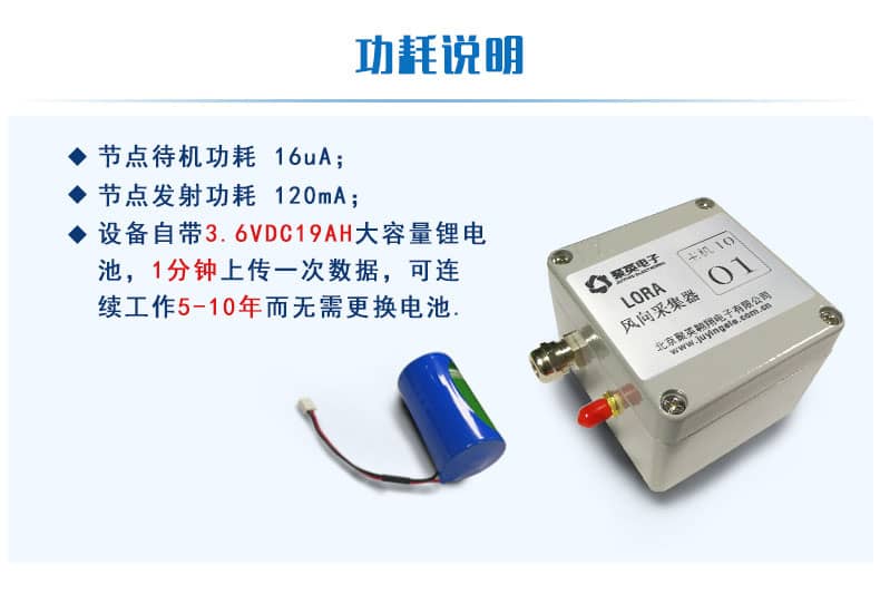  LORA風向采集器
