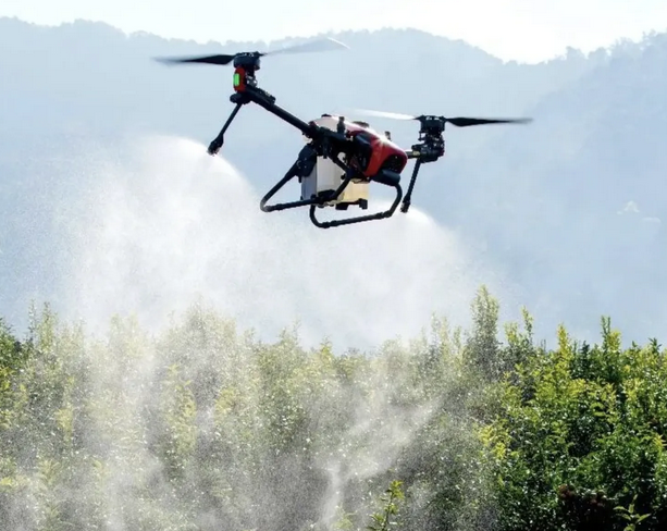 無人機助力平谷山區產業增效、果農增收
