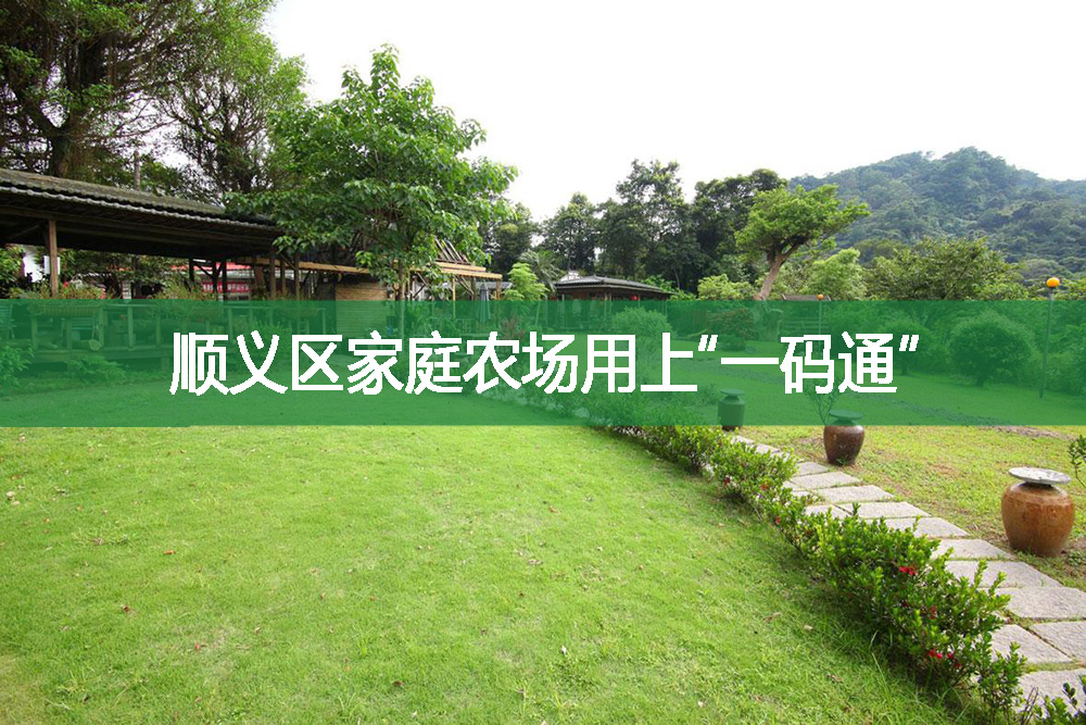順義區(qū)家庭農(nóng)場用上“一碼通”