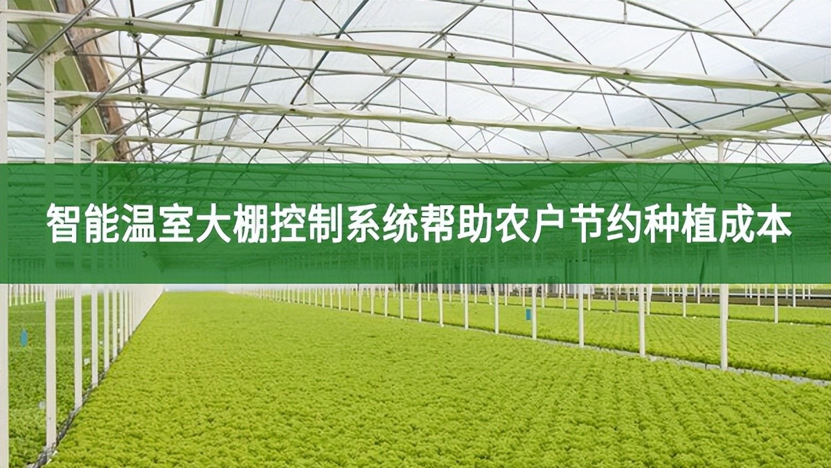 智能溫室大棚控制系統(tǒng)幫助農戶節(jié)約種植成本