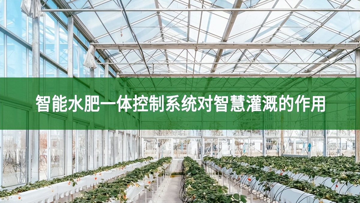 智能水肥一體控制系統(tǒng)對(duì)智慧灌溉的作用