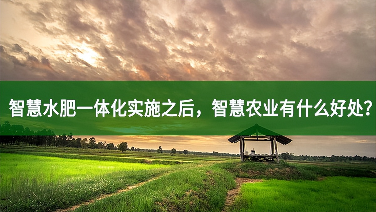 智慧水肥一體化實施之后，智慧農業有什么好處？