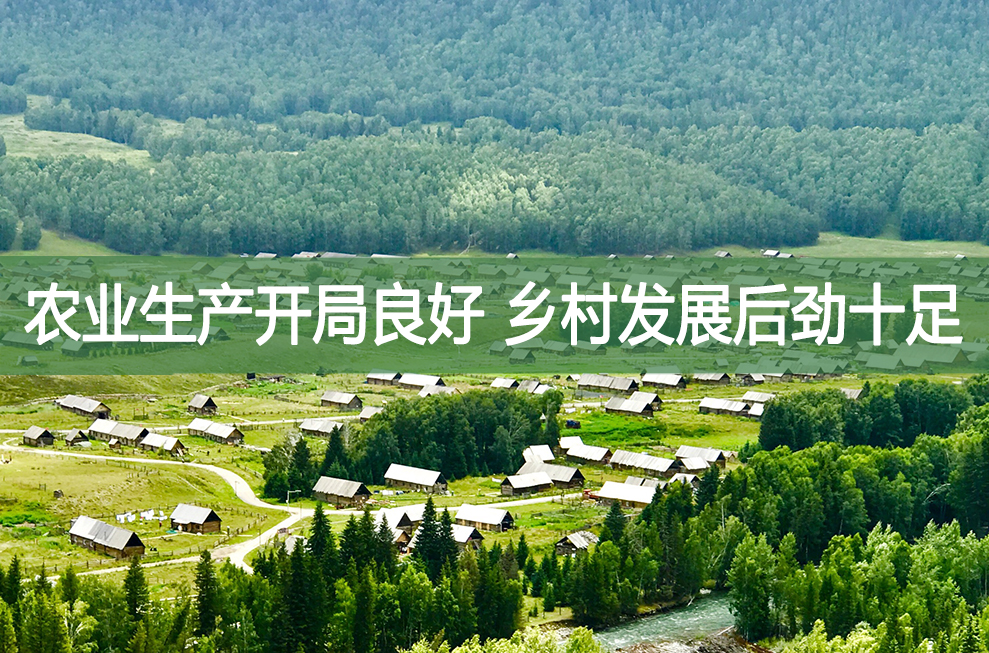 農業(yè)生產開局良好 鄉(xiāng)村發(fā)展后勁十足