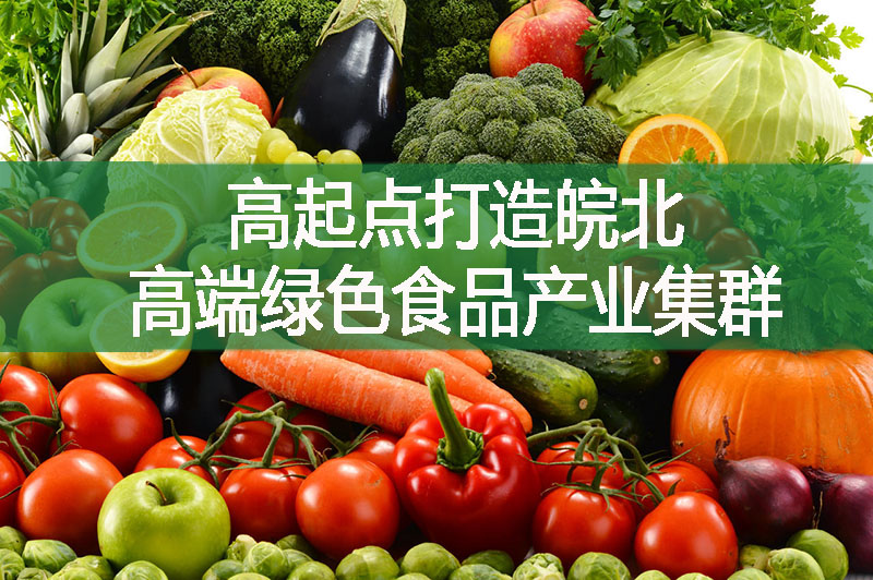 高起點打造皖北高端綠色食品產業集群