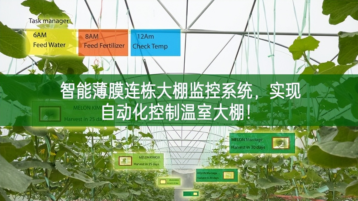 智能薄膜連棟大棚監(jiān)控系統(tǒng)，實現(xiàn)自動化控制溫室大棚!