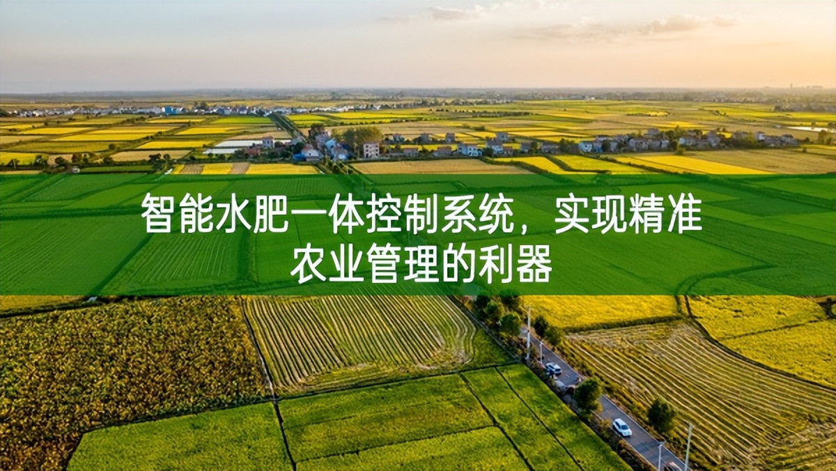 智能水肥一體控制系統，實現精準農業管理的利器