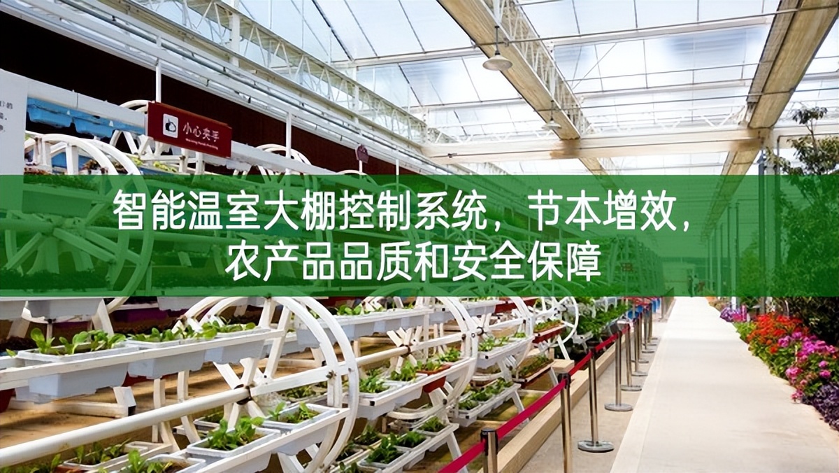 智能溫室大棚控制系統，節本增效，農產品品質和安全保障