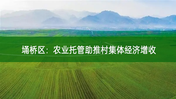埇橋區(qū)：農(nóng)業(yè)托管助推村集體經(jīng)濟(jì)增收