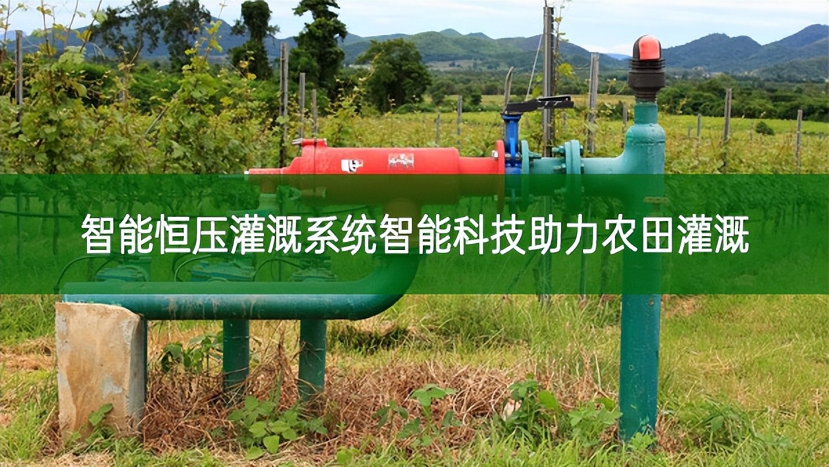 智能恒壓灌溉系統智能科技助力農田灌溉