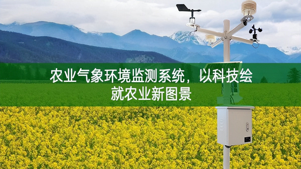 農業氣象環境監測系統，以科技繪就農業新圖景