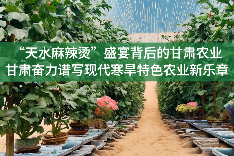 “天水麻辣燙”盛宴背后的甘肅農(nóng)業(yè)——甘肅奮力譜寫(xiě)現(xiàn)代寒旱特色農(nóng)業(yè)新樂(lè)章
