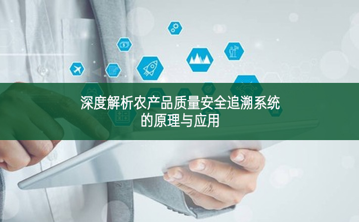 深度解析農(nóng)產(chǎn)品質(zhì)量安全追溯系統(tǒng)的原理與應(yīng)用