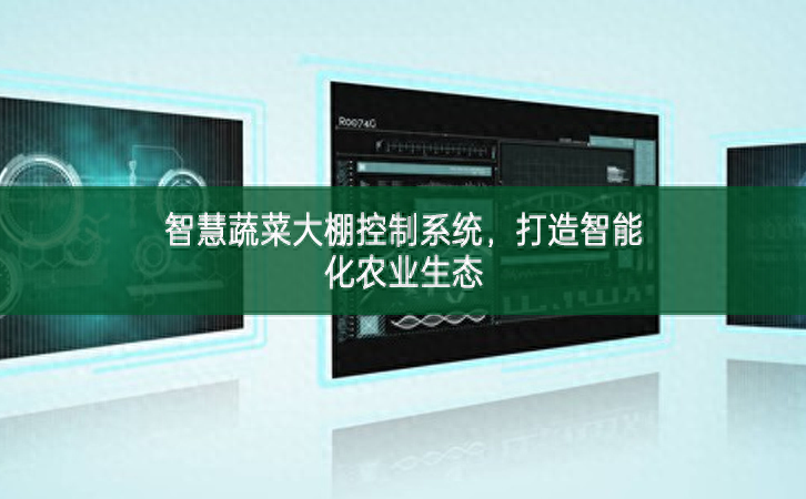 智慧蔬菜大棚控制系統，打造智能化農業生態
