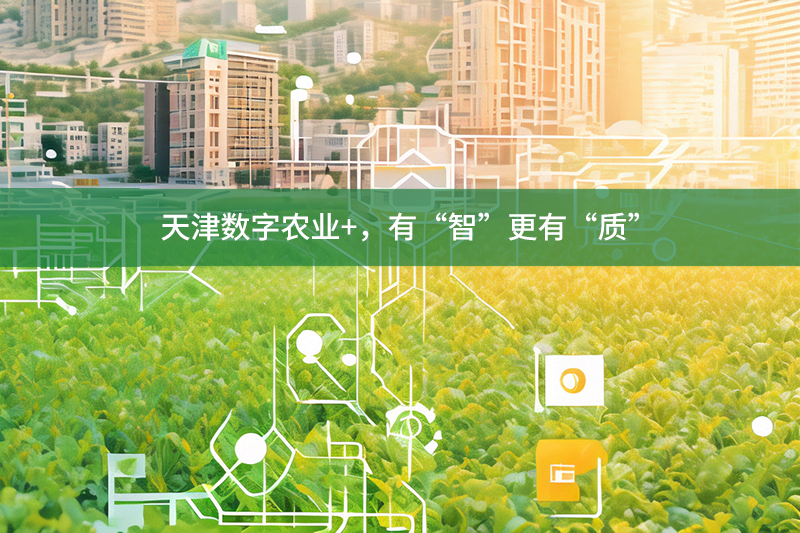 天津數字農業+，有“智”更有“質”