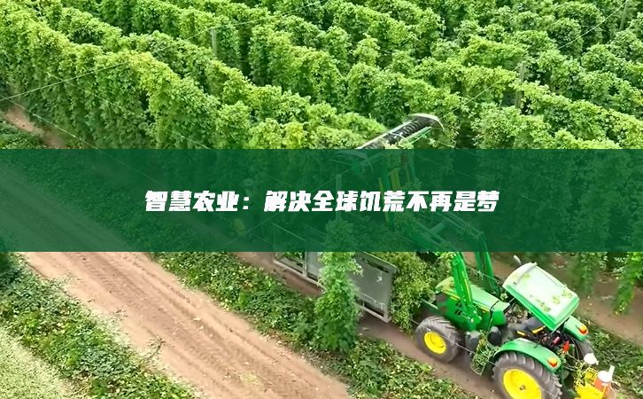 智慧農(nóng)業(yè)：解決全球饑荒不再是夢