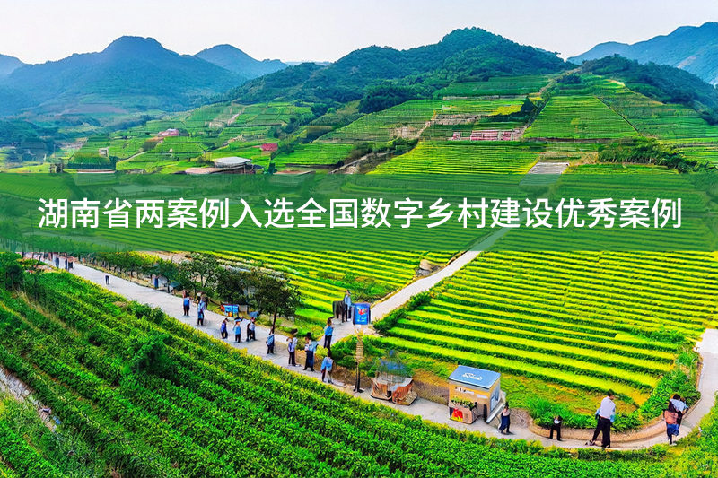 湖南省兩案例入選全國(guó)數(shù)字鄉(xiāng)村建設(shè)優(yōu)秀案例
