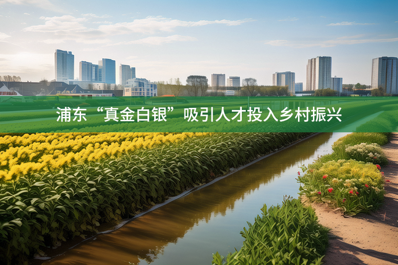浦東“真金白銀”吸引人才投入鄉(xiāng)村振興