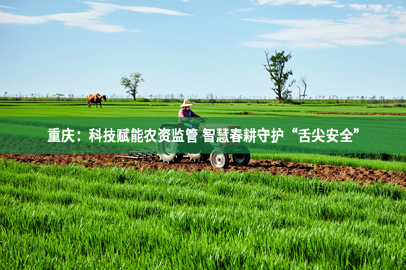 重慶：科技賦能農資監管 智慧春耕守護“舌尖安全”