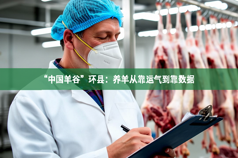 “中國羊谷”環縣：養羊從靠運氣到靠數據