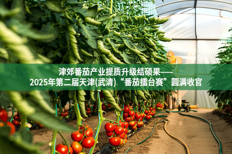 津郊番茄產(chǎn)業(yè)提質(zhì)升級(jí)結(jié)碩果——2025年第二屆天津(武清)“番茄擂臺(tái)賽”圓滿收官