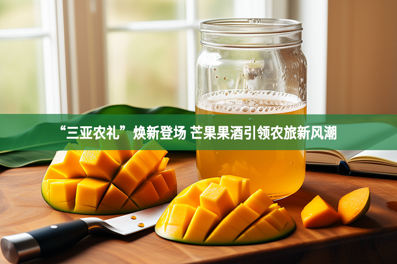 “三亞農(nóng)禮”煥新登場 芒果果酒引領(lǐng)農(nóng)旅新風(fēng)潮