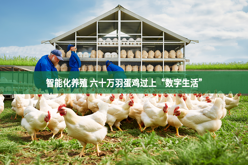 智能化養殖 六十萬羽蛋雞過上“數字生活”