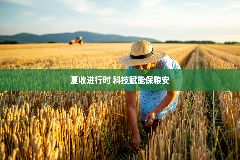 夏收進(jìn)行時 科技賦能保糧安
